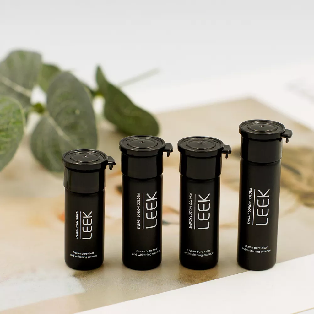Flip-on cap vial